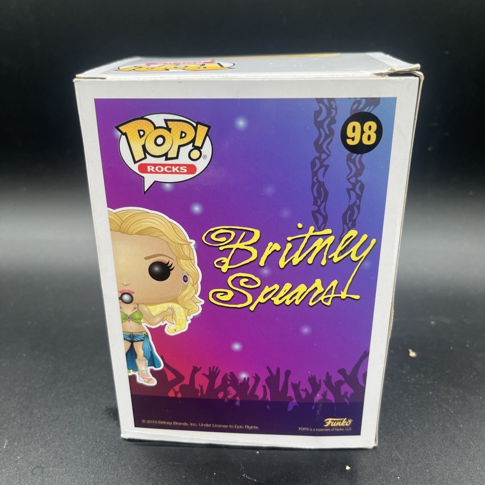 Funko Pop! Rocks: Britney Spears #98 New In Box - Picture 9 of 16